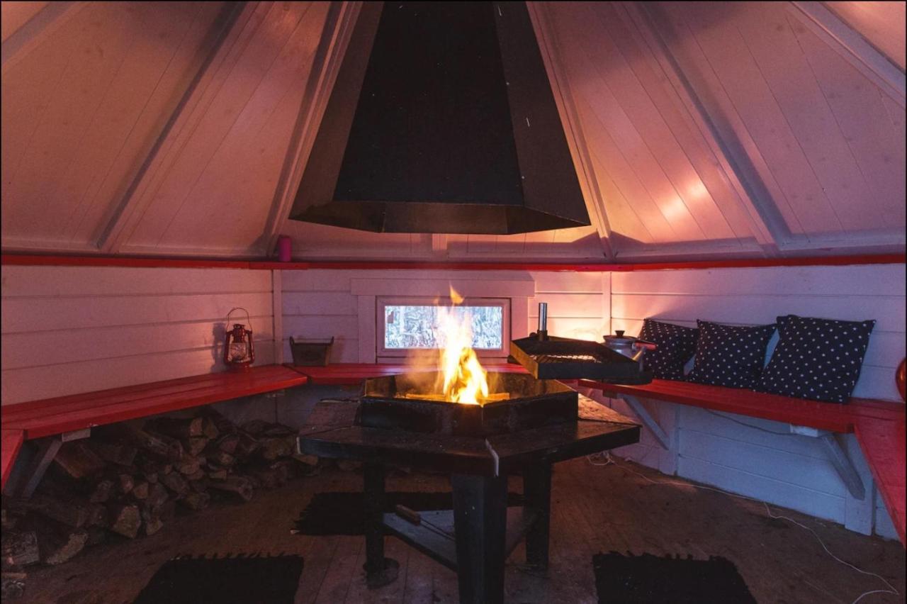 Luxurious Villa Kinos With Jacuzzi Rovaniemi Bagian luar foto