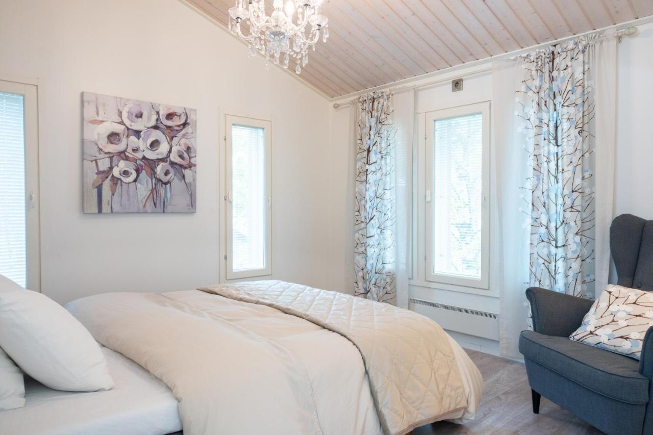 Luxurious Villa Kinos With Jacuzzi Rovaniemi Bagian luar foto
