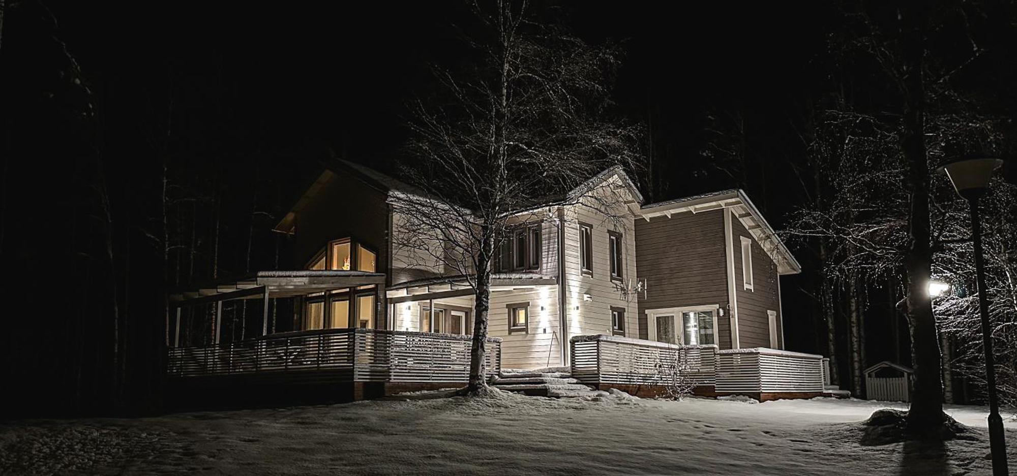 Luxurious Villa Kinos With Jacuzzi Rovaniemi Bagian luar foto