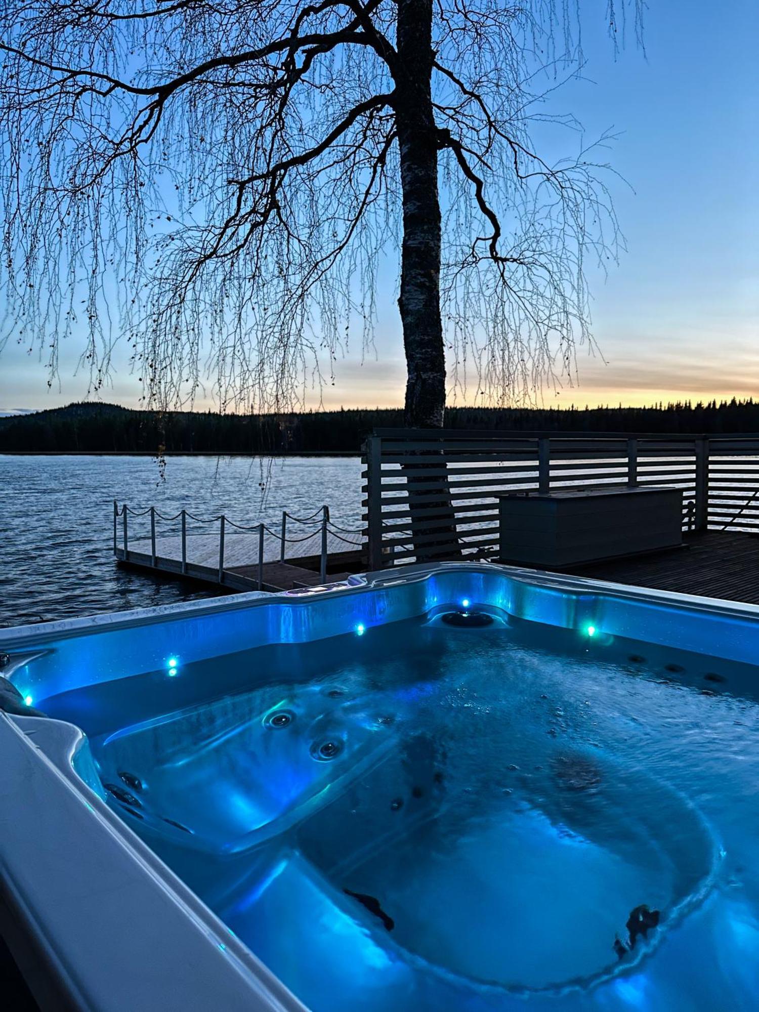 Luxurious Villa Kinos With Jacuzzi Rovaniemi Bagian luar foto